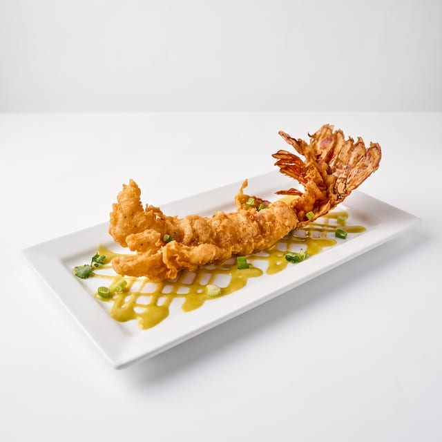 Tempura Fried Maine Lobster.