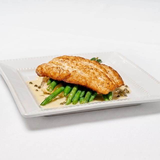 Pan Sautéed Flounder.